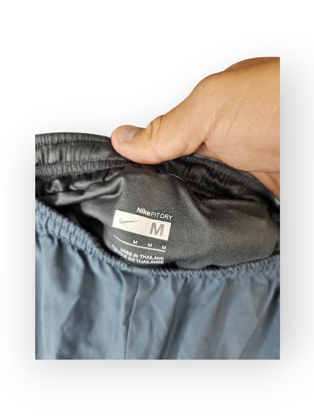 Nike FitDry Men's Blue Athletic Running Training Shorts Size Medium - Picture 4 of 6